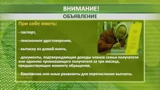 В Подмосковье одинокие пенсионеры будут дополнительно получать 700 рублей в месяц.