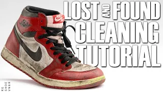 The Best Method to Clean Lost and Found Air Jordan 1s