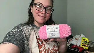 Premier yarn haul! Parfait chunky for days! See what I got!
