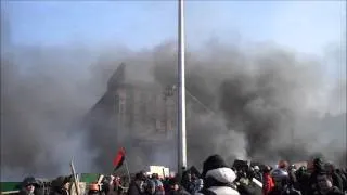 Протесты на Майдане  19.02.2014