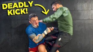 Tom Aspinall Facing The 130KG MMA Giant 😳 | Training Day |