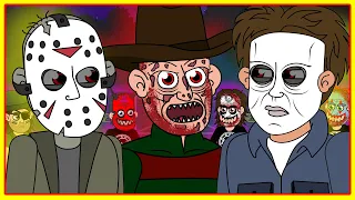 Halloween vs Friday The 13th vs Freddy Krueger (Parody Animation)