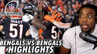 Bengals vs Ravens Highlights Reaction (Wildcard Weekend)