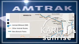 Amtrak's new Borealis train rolls from St. Paul to Chicago