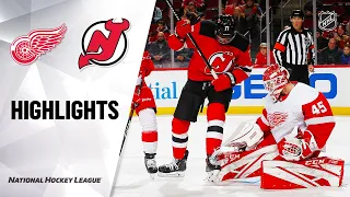 NHL Highlights | Red Wings @ Devils 2/13/20