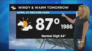 Chicago Weather: Near-Record Warmth On Tuesday