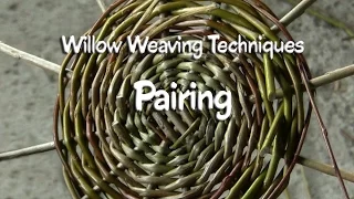Willow Weaving Techniques | Pairing
