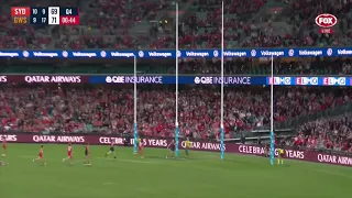 Last 41 seconds Sydney Swans vs GWS Giants round 5 2021