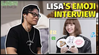 STILL NO COMEBACK | BLACKPINK LISA's Emoji Interview Reaction