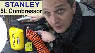 STANLEY small Air Combressor 5L - Best Review.!!!