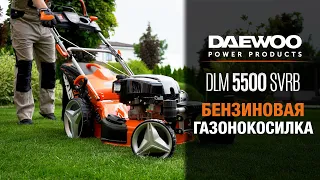 Бензиновая газонокосилка DAEWOO DLM 5500SVRB powered by Briggs & Stratton