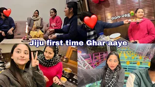 Jiju First Time Ghar Aaye ❤️