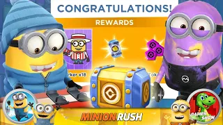 Daily Challenge Rewards & Prize Pod Opening Minion Rush Despicable Me gameplay walkthrough