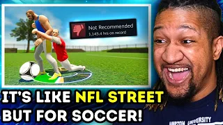 Reaction to SMii7Y - We Played The Worst Soccer Games on Steam