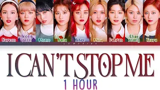 TWICE - I CAN'T STOP ME (English Ver.) Lyrics [Color Coded Lyrics/Eng/가사] 1 Hour