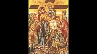 Vespers (Decent from the Cross),  Friday,  5/3/2024, 4:00pm