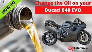 HOW-TO: Oil Change for a Ducati 848 EVO