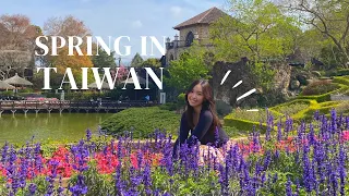travel vlog | spring, taipei, taichung | street food, lei cha, sunmoon lake, tour
