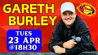 Gareth Burley is energetic on Gino’s Spot on Tues 23 April at 18h30