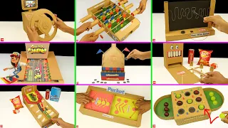 10 Amazing Cardboard Games Compilation