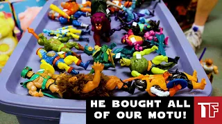 He Bought all of Our He-Man! Masters of the Universe Collection Haul!