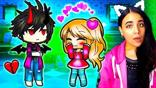 😈🔥 My Demon Bodyguard 😈🔥 Gacha Life Mini Movie Love Story Reaction