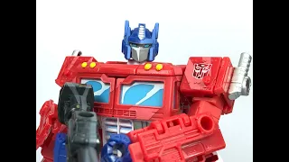 Transformers SIEGE Classic Animation Optimus Prime Chefatron Review