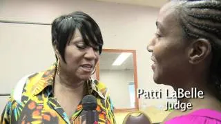Patti Labelle with Host Sharifah Hardie Next Great Drummer 2010