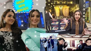 SHOPPING IN TURKEY, WORLDS LARGEST DONER, GOSSIP WITH IQRA AZIZ AND STARS, AWARD MAKE UP TUTORIAL ..