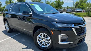 2022 Chevrolet Traverse LS POV Test Drive & Review