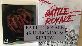 BATTLE ROYALE ARROW VIDEO 4K LIMITED EDITION UNBOXING & REVIEW