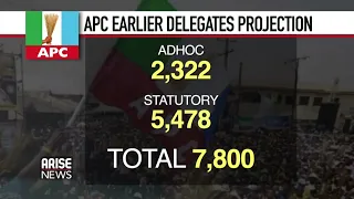 BREAKDOWN OF APC AND PDP ADHOC DELEGATES LIST - ARISE NEWS REPORT