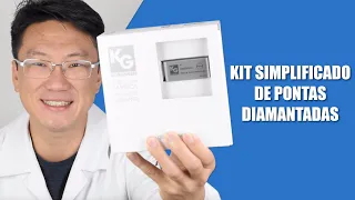 Kit simplificado de pontas diamantadas