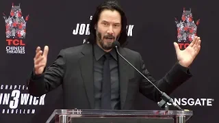 Keanu Reeves Full Speech at his Handprint and Footprint Ceremony