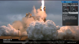 Successful SpaceX Launch & Landing of Falcon 9 + Dragon CRS-10 Mission to the ISS (2017-02-19)