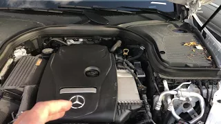 HOW TO CHECK OIL - Mercedes-Benz GLC-Class - HOW TO