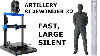 Artillery Sidewinder X2 3D Printer - Massive Build Volume - Ultra Fast - Silent