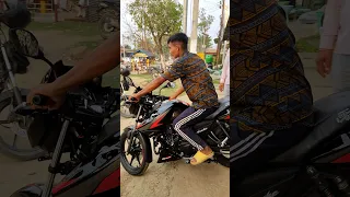 APACHE 160 2V RM BT || FROM TVS SHOWROOM || RTR 160 #shorts #bike #rtr1604v #race #youtubeshorts