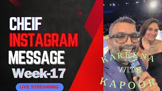 Cheif Instagram live||Letest Instagram live by Chief||Week-17||