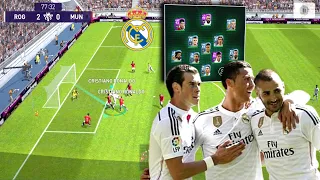 MAIN PAKAI SQUAD REAL MADRID 2017 🔥 | EFOOTBALL PES MOBILE GAMEPLAY