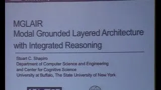 AGI-13 Stuart Shapiro - MGLAIR: Modal Grounded Layered Architecture with Integrated Reasoning