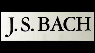 JS Bach / Igor Kipnis, 1975: Overture in the French Style BWV 831