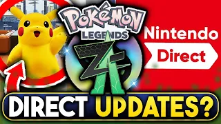 POKEMON NEWS! NEW NINTENDO DIRECT DETAILS? NEW POKEMON OFFICE UPDATES! LEGENDS Z-A RUMORS!