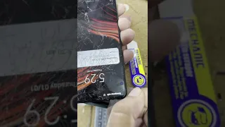 How To Change #mi poco m3 broken glass repair #shorts #android