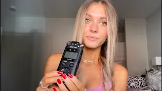 ASMR| Things I like Opinion (Articulated Whisper) Tascam Microphone💞