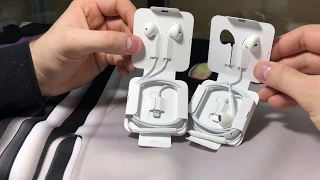 Подложили копию EarPods в iPhone XR