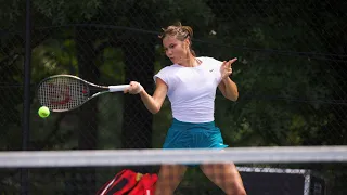 Emma Raducanu practice 🎾 mainly FH drills 🐼 CITI OPEN, Washington DC 2022