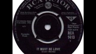 THE SUN SPECS - It Must Be Love - RCA 1413 UK 1964 Beat Pop Dancer [USA The Spinners]