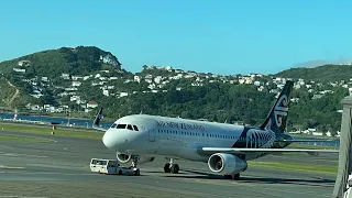 Landing view Wellington | Wellington | North Island | NewZealand | Air NewZeland | న్యూజిలాండ్