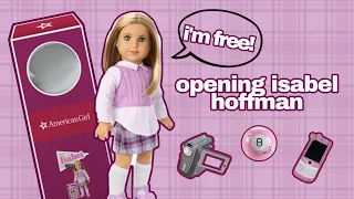 Opening American Girl Doll Isabel Hoffman!